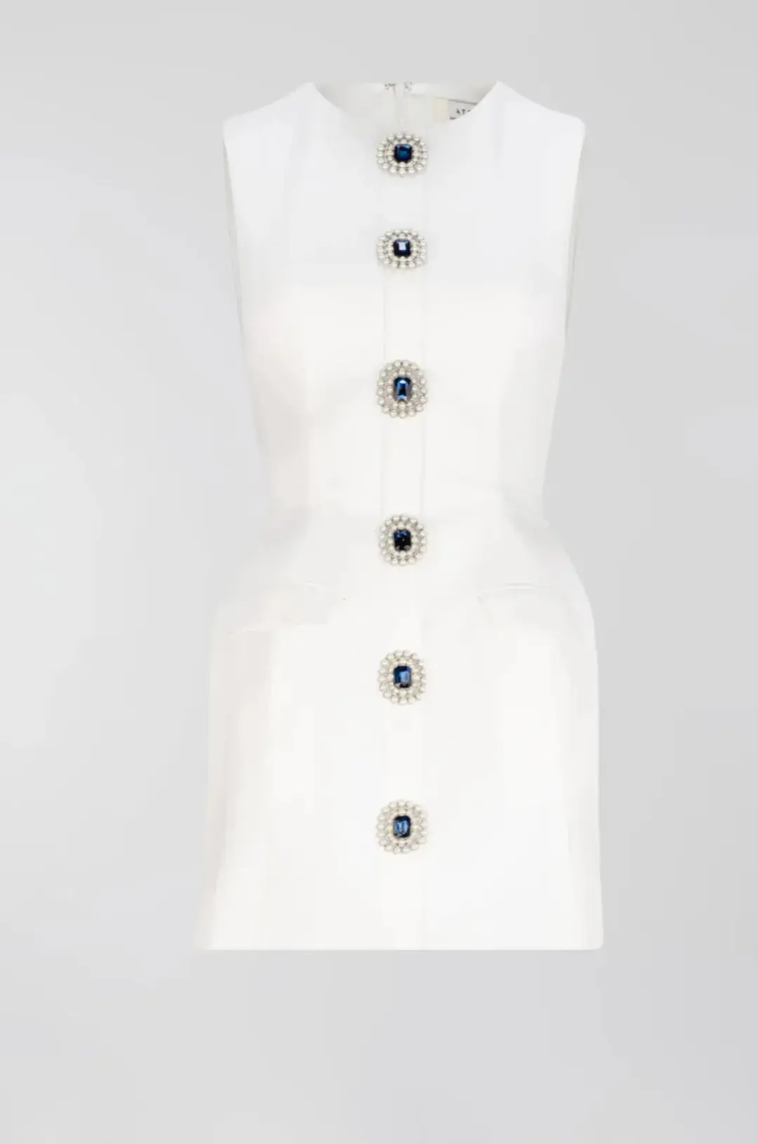 Atoir Olive Mini Dress White Size AU 10 for rent on The Volte - main image