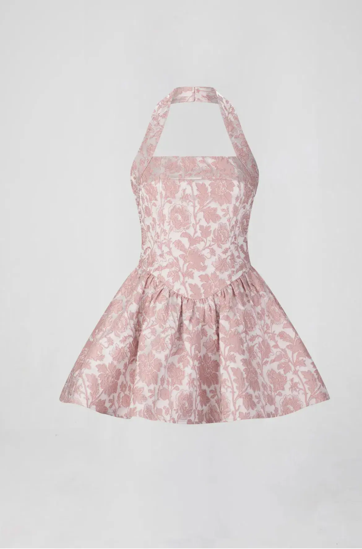 Atoir Winnie Halter Mini Dress Print Size AU 10 - Image 5