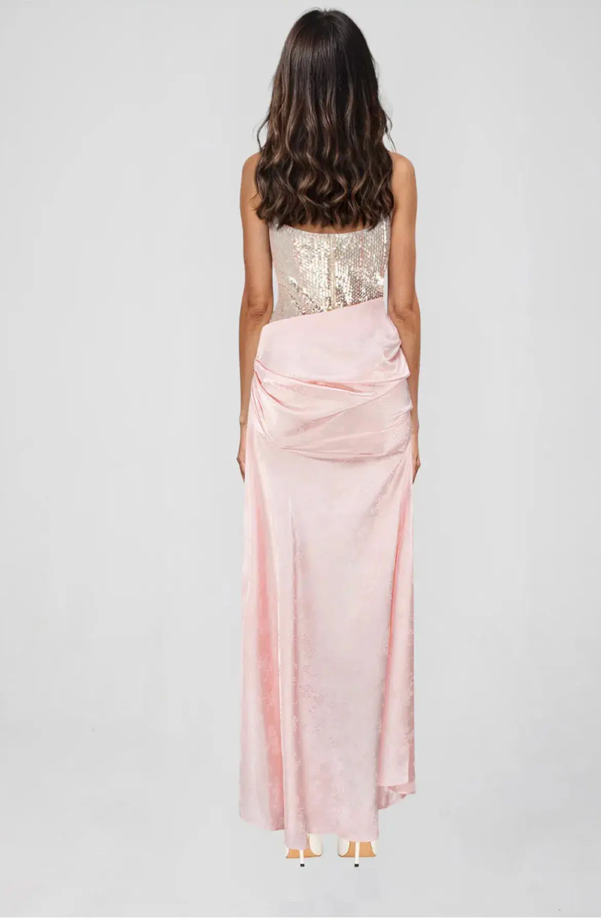 Atoir Clara Maxi Gown in Vintage Pink Size AU 12 - Image 2