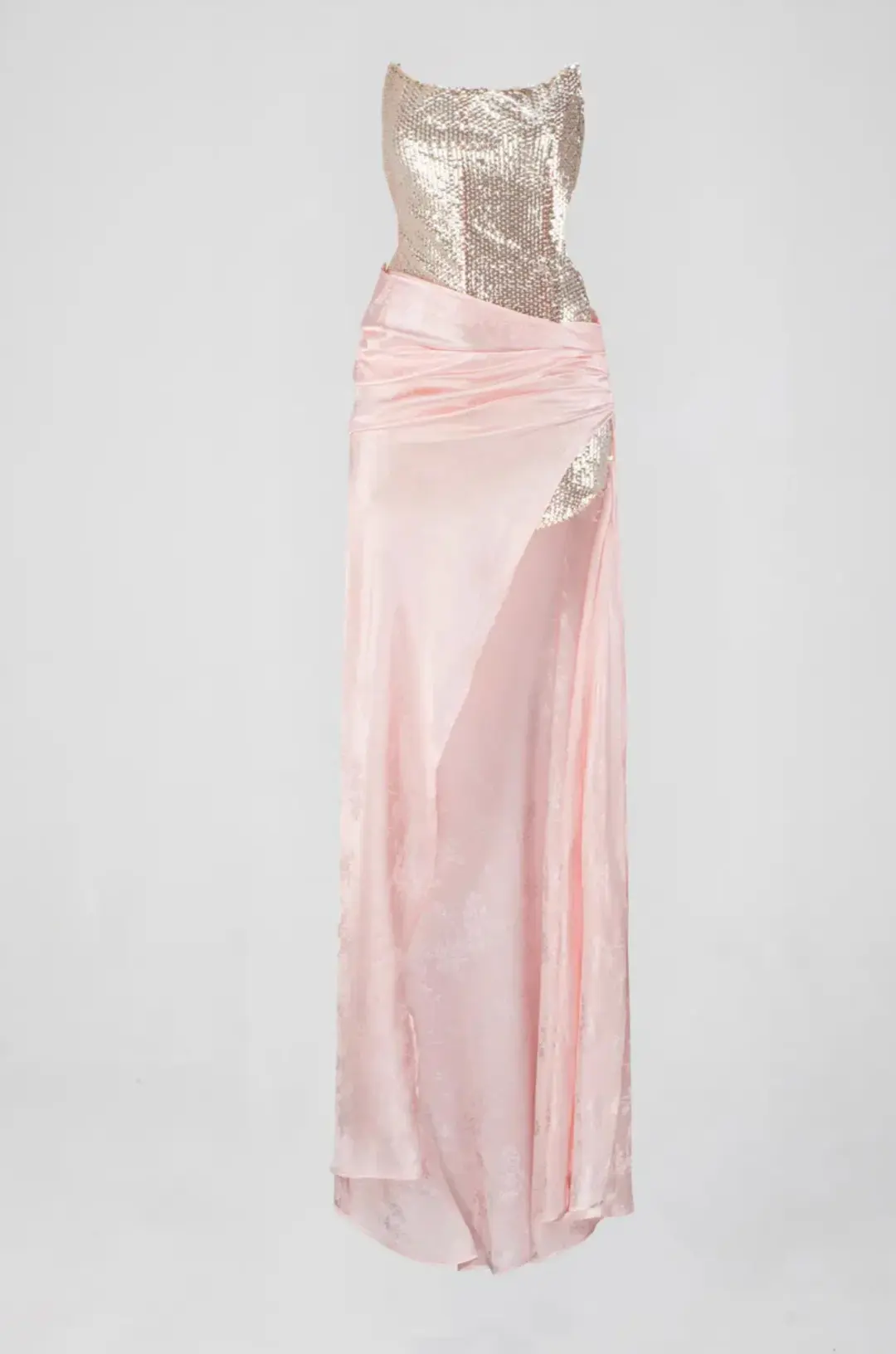 Atoir Clara Maxi Gown in Vintage Pink Size AU 12 for rent on The Volte - main image
