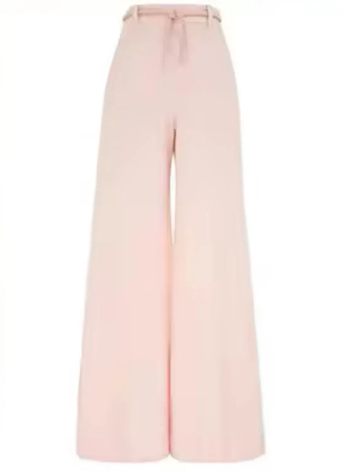 Zimmermann Crush Linen Flare Pant in Pink Size 1 / AU 10 - Image 4