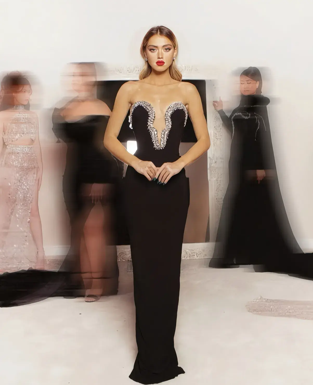 Albina Dyla Classica Gown AU 8 - Image 1