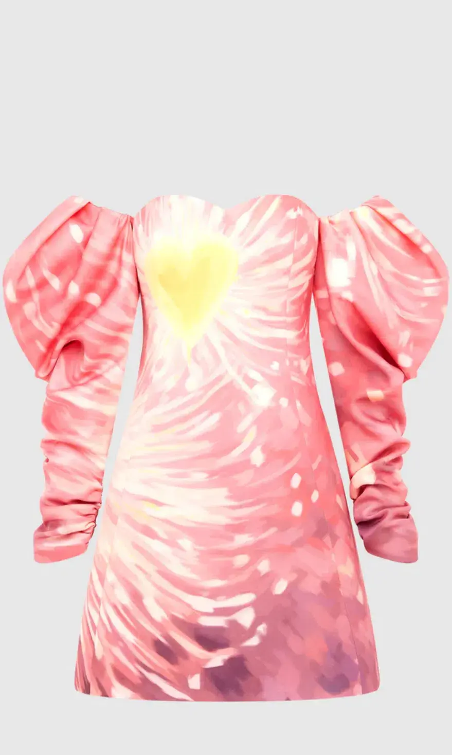 Leo Lin Gemma Off Shoulder Bustier Mini Pink Dress Size AU 10 - Image 2