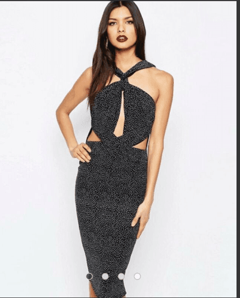 Bec & Bridge - The Amulet Twist Halter Dress Size 10 - Image 3