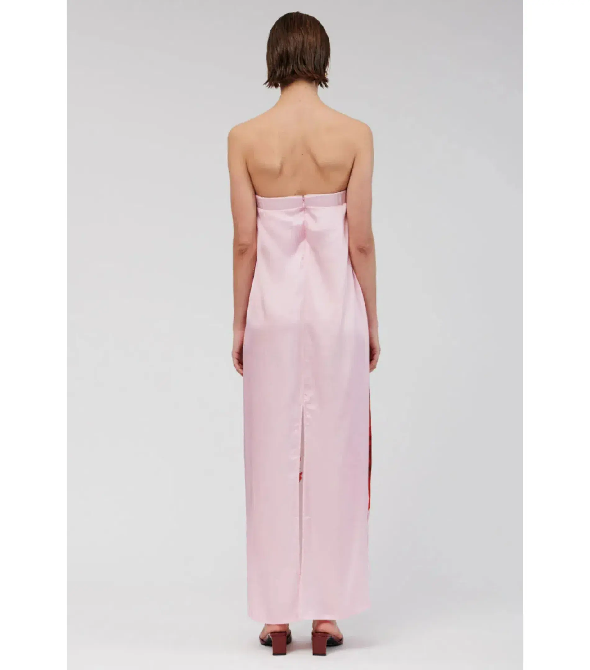 Suboo Emilia Bustier Maxi Dress Pink Size AU 12  - Image 3
