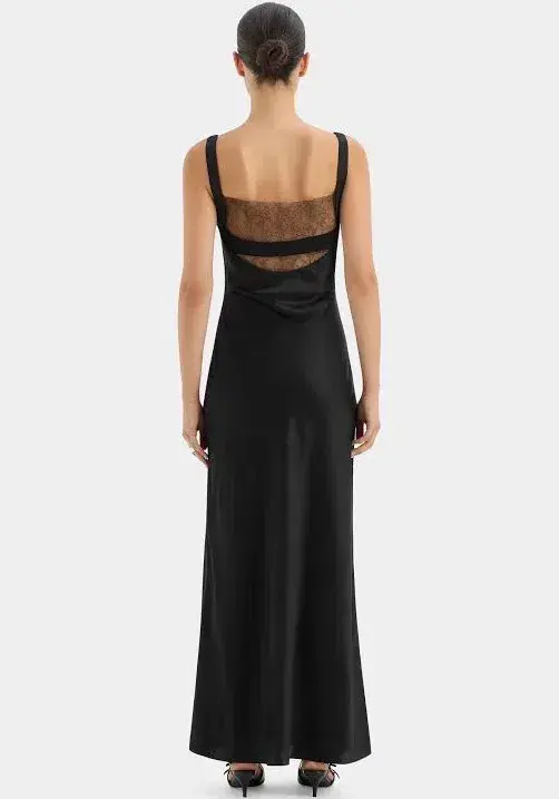 Sir The Label Dunya Lace Gown Black Size 10/M - Image 5