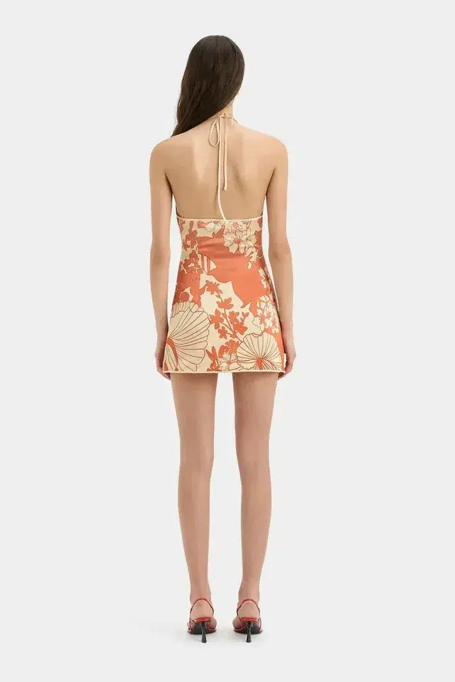  SIR THE LABEL Como Twist Mini Dress in Paradiso Print Size 4 - Image 4