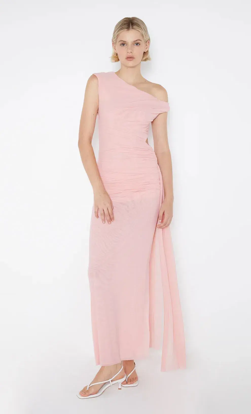 Bec & Bridge Victoria Asym Dress Pink Size 6 - Image 1