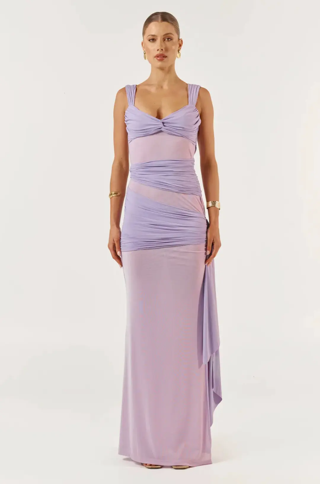 She is Olla Ariel Dress Lavender Size S / AU 8 for rent on The Volte - main image