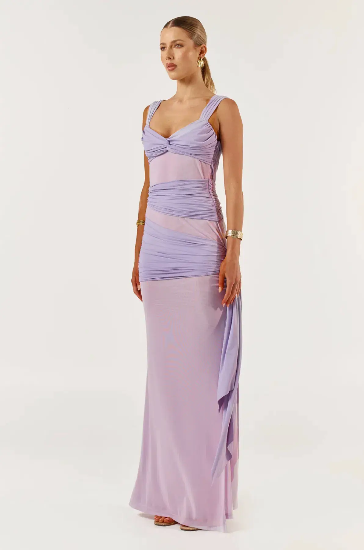 She is Olla Ariel Dress Lavender Size S / AU 8 - Image 4