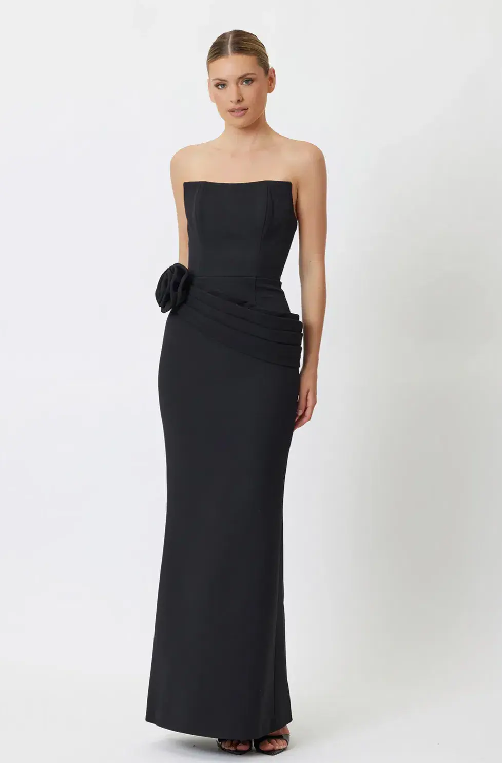Bianca & Bridgett Illiyana Maxi Dress Black Size S / AU 8 - Image 1