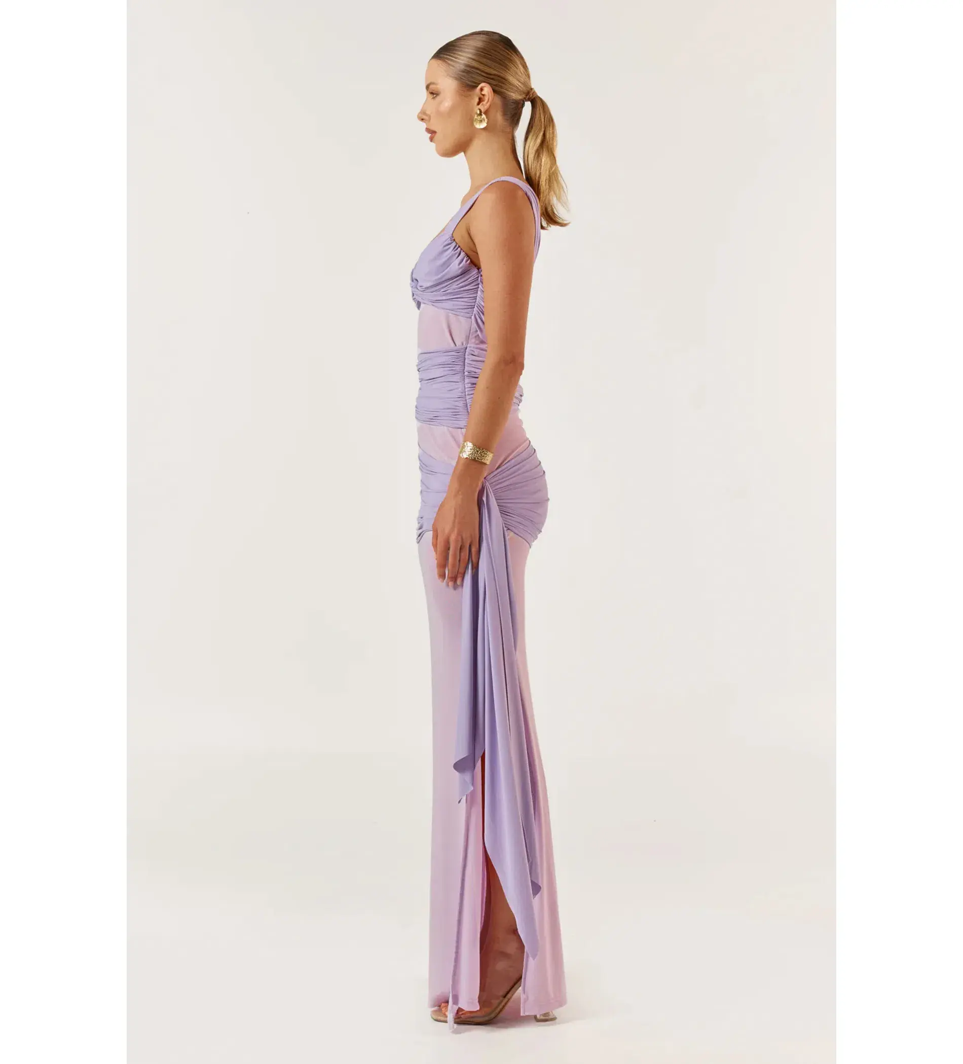 She Is OLLA Ariel Dress Lavender Size 8/S - Image 3