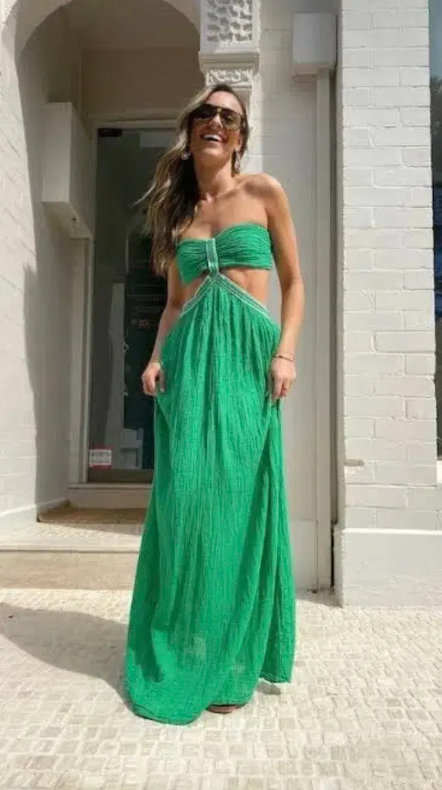 D’artemide Chloe Dress Green Size 6-12 - Image 1