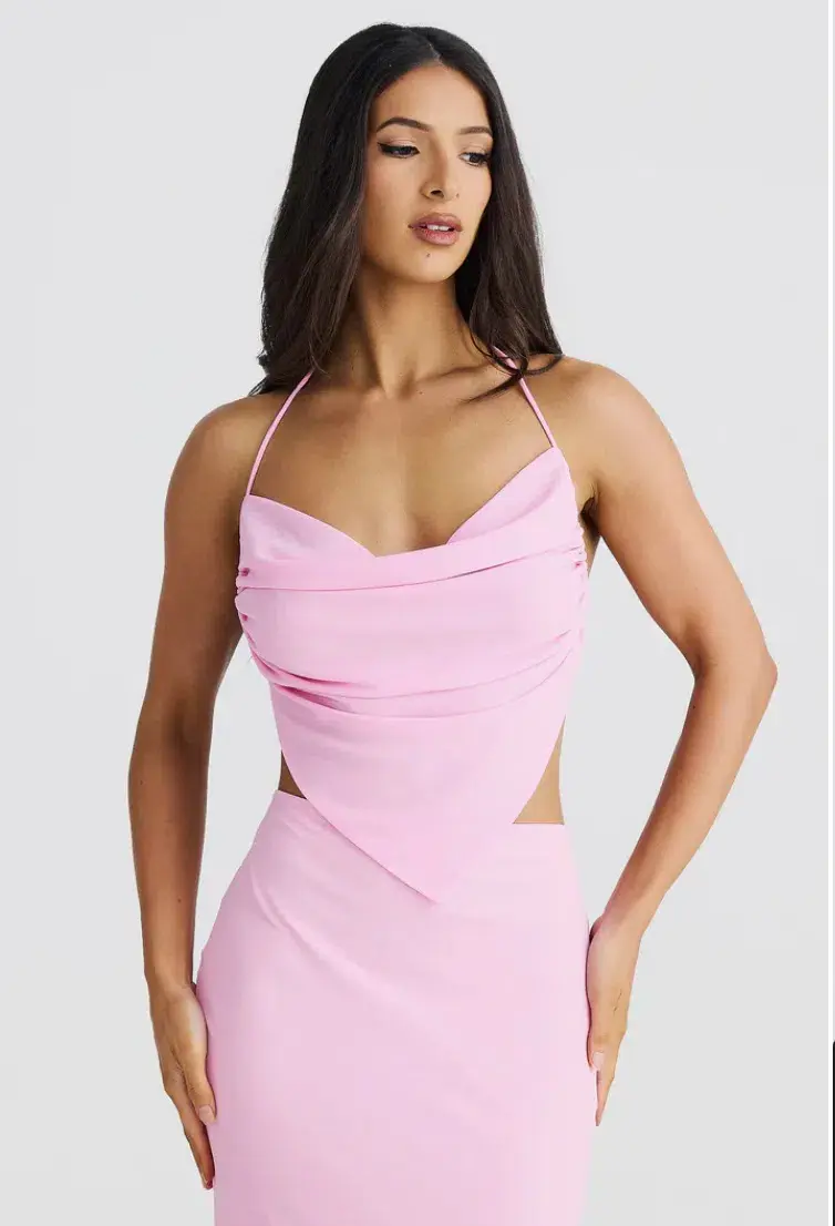 Melani The Label Pink Set Arielle Top and Elle Skirt Size 10 (M) - Image 4