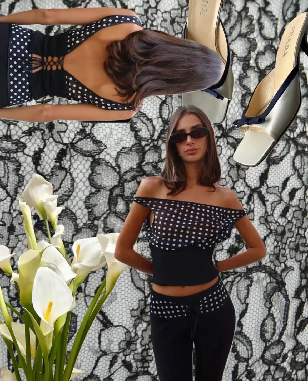 Fait Par Foutch Remi Top Polka Dot Size 12/L - Image 1