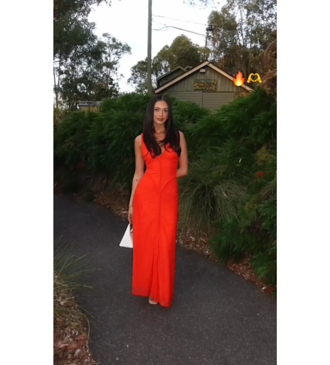 Significant Other Tillie Maxi Dress Chilli Size AU 8 for rent on The Volte - main image