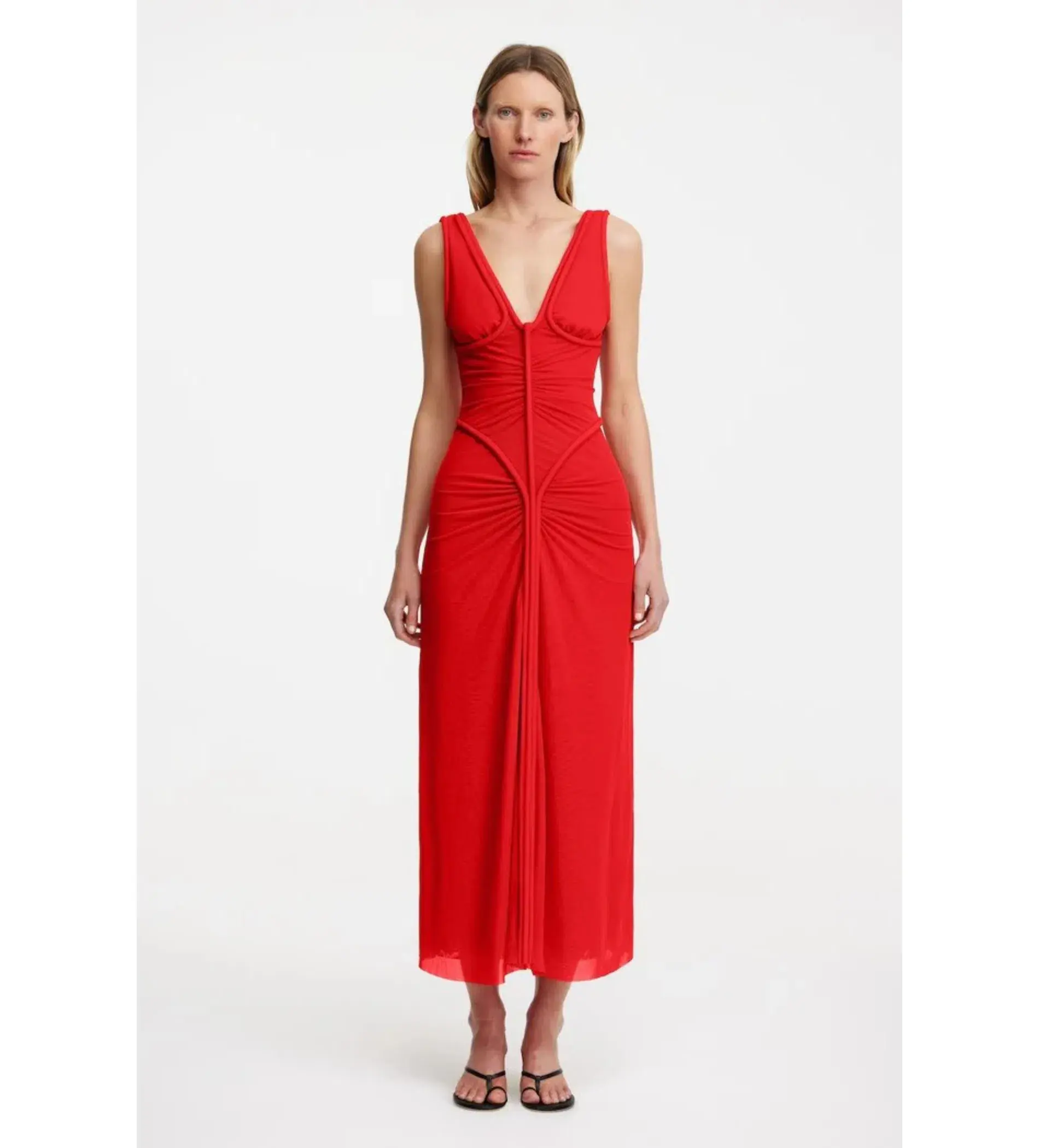 Significant Other Tillie Maxi Dress Chilli Size AU 8 - Image 1