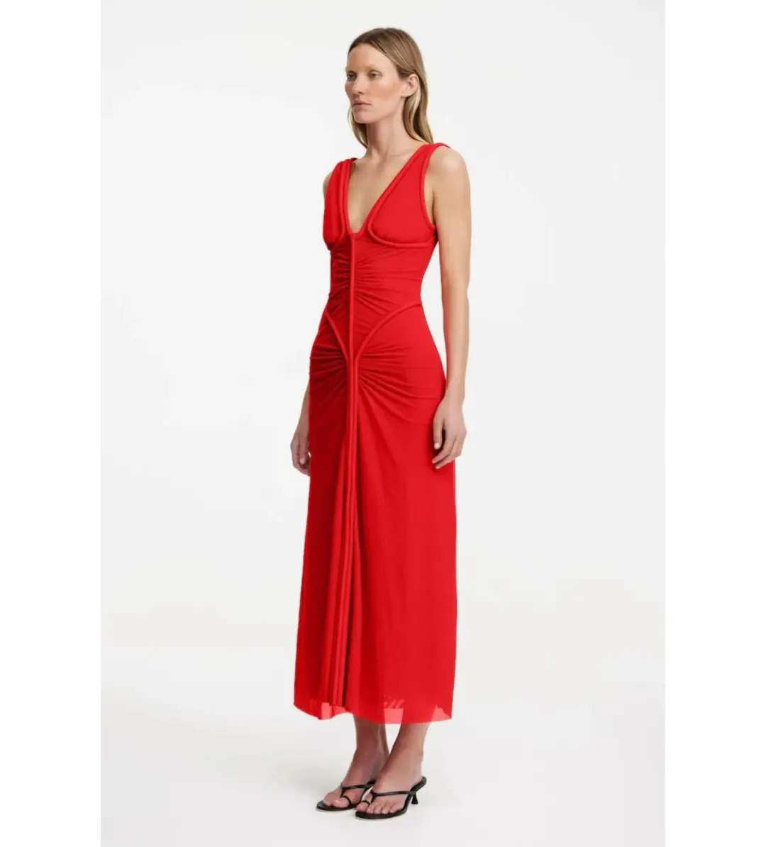 Significant Other Tillie Maxi Dress Chilli Size AU 8 for rent on The Volte - main image