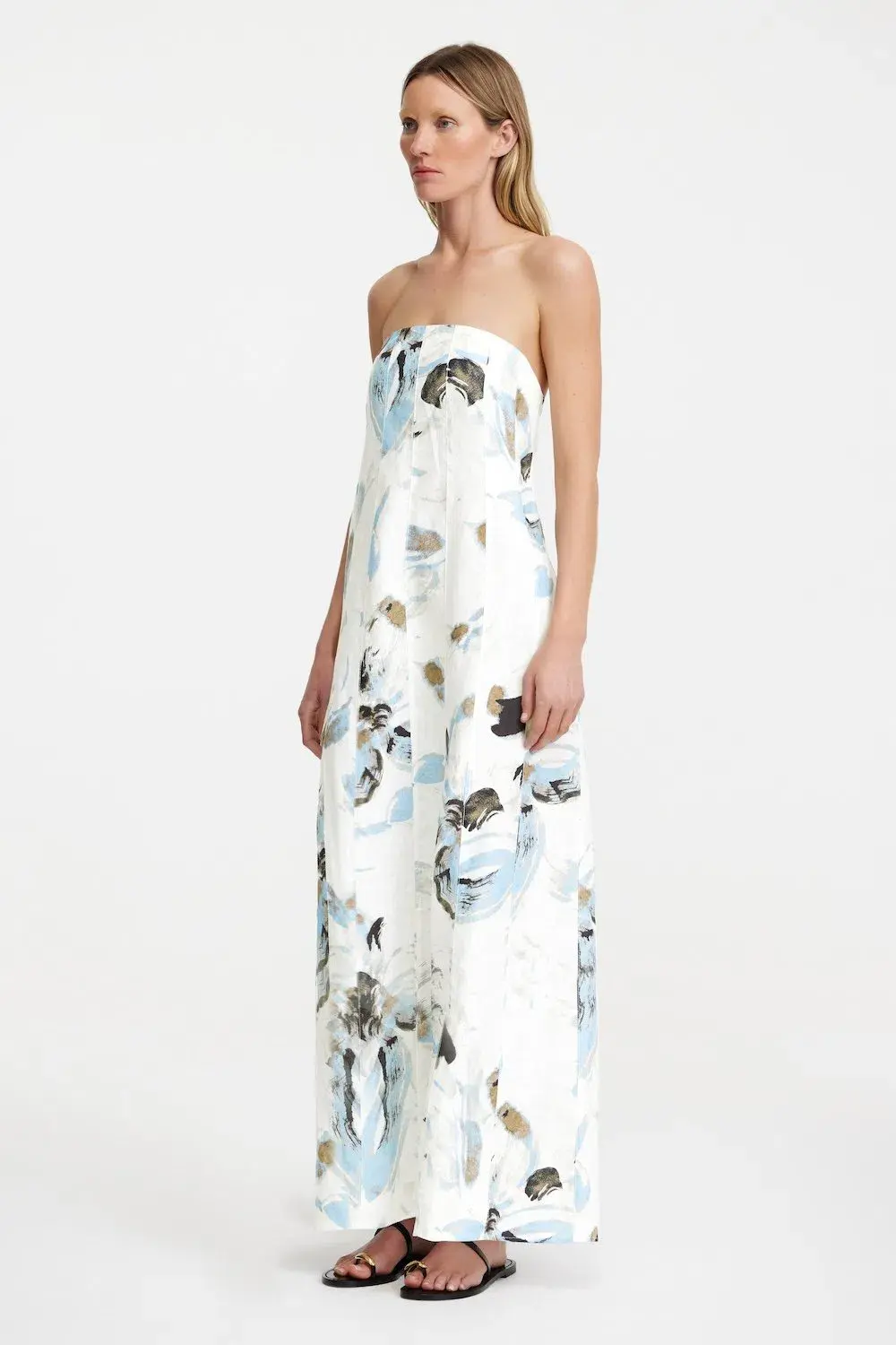 SIGNIFICANT OTHER ROSALIE MAXI DRESS PRINT SIZE 8 - Image 2