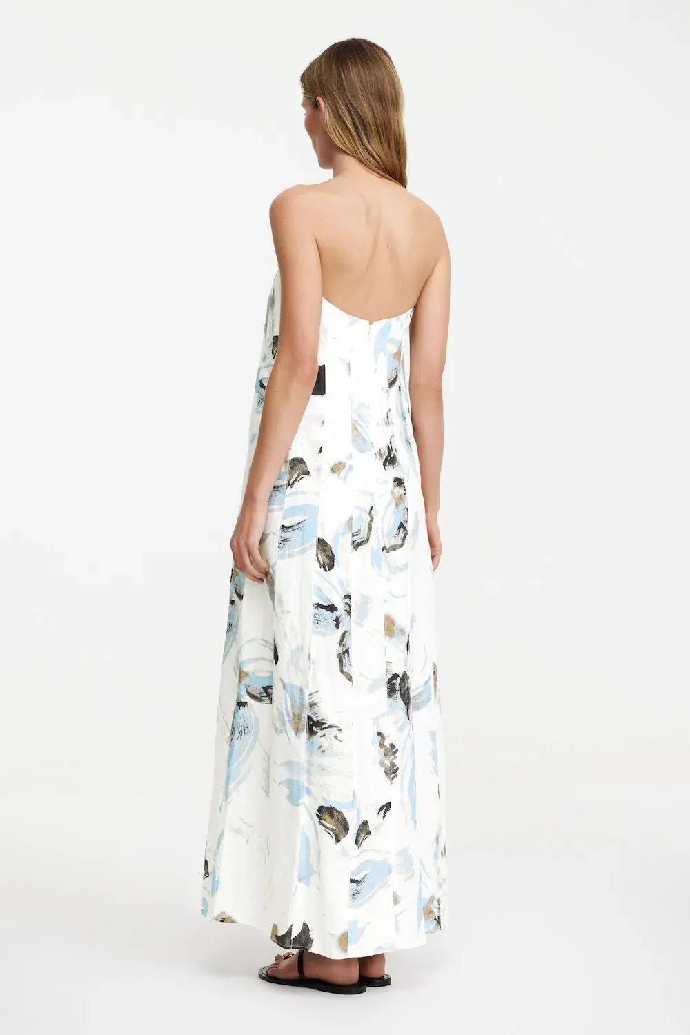 SIGNIFICANT OTHER ROSALIE MAXI DRESS PRINT SIZE 8 - Image 3