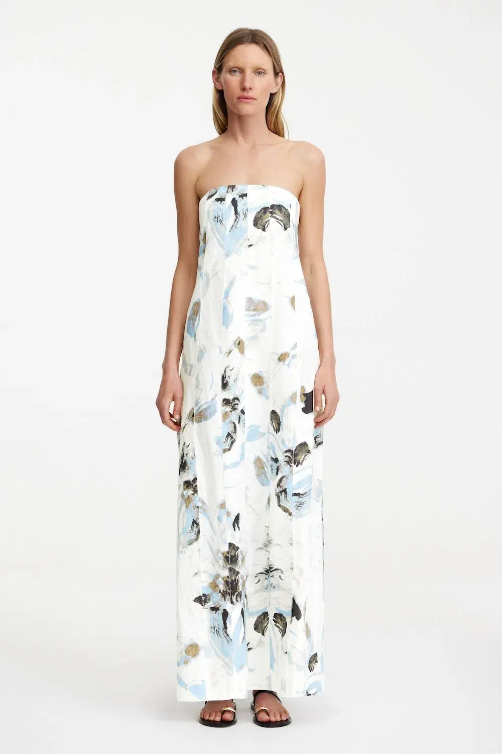 SIGNIFICANT OTHER ROSALIE MAXI DRESS PRINT SIZE 8 for rent on The Volte - main image