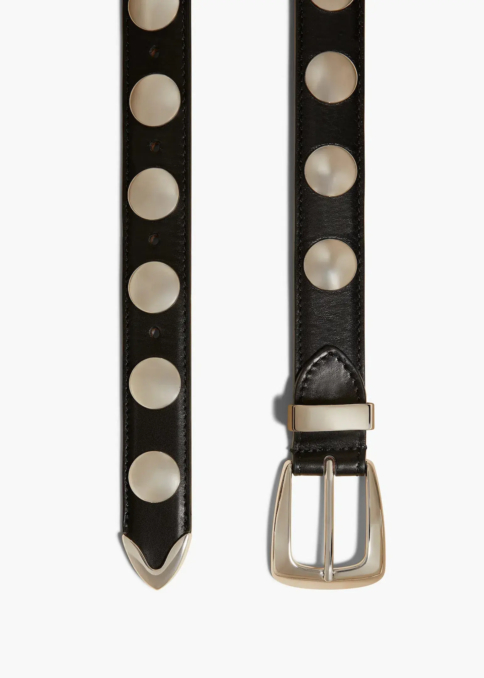 Khaite Benny Belt Studded Black Size 90cm - Image 2