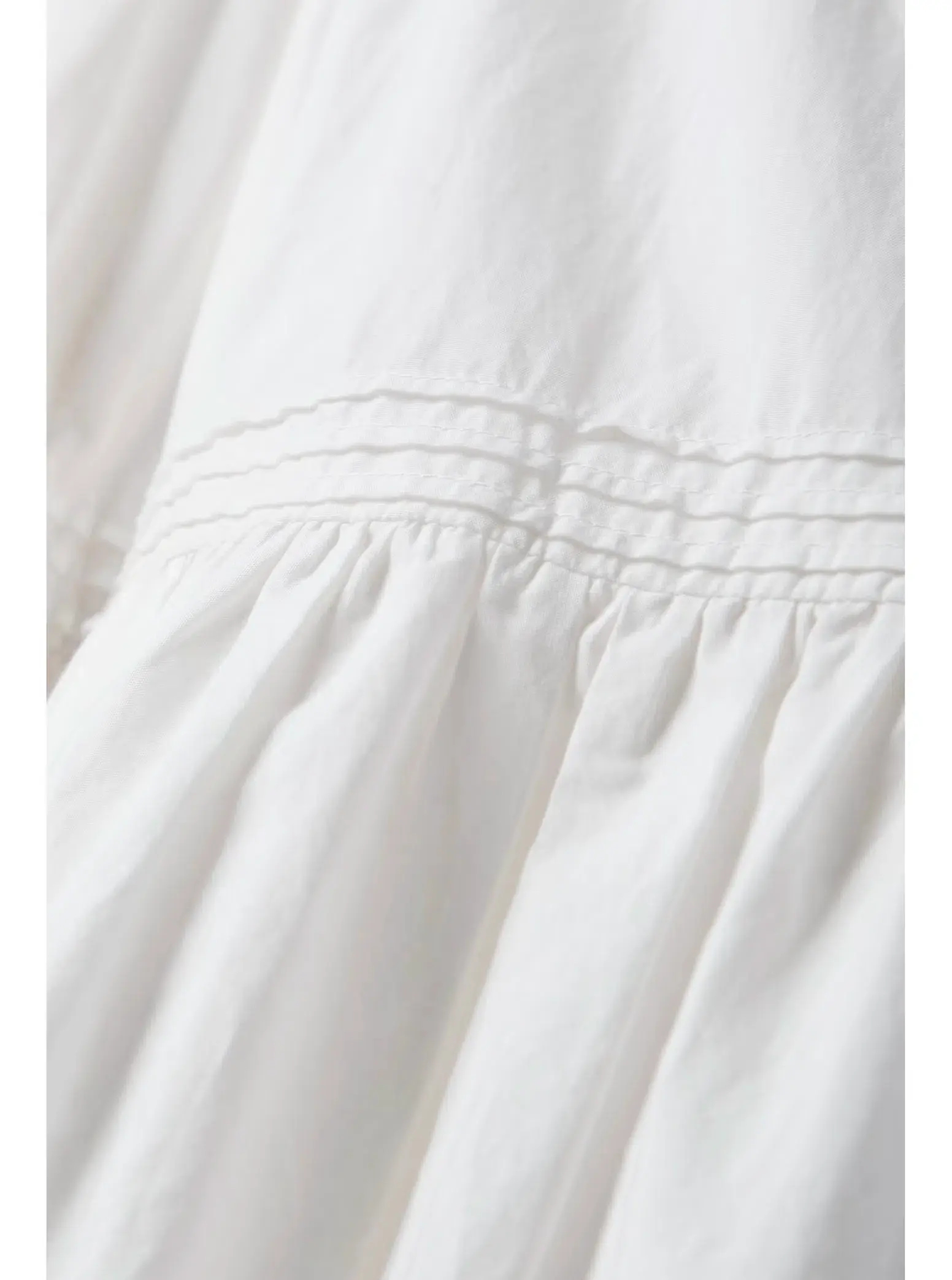 DÔEN Sebastiane White Midi Skirt Size 10 - Image 4