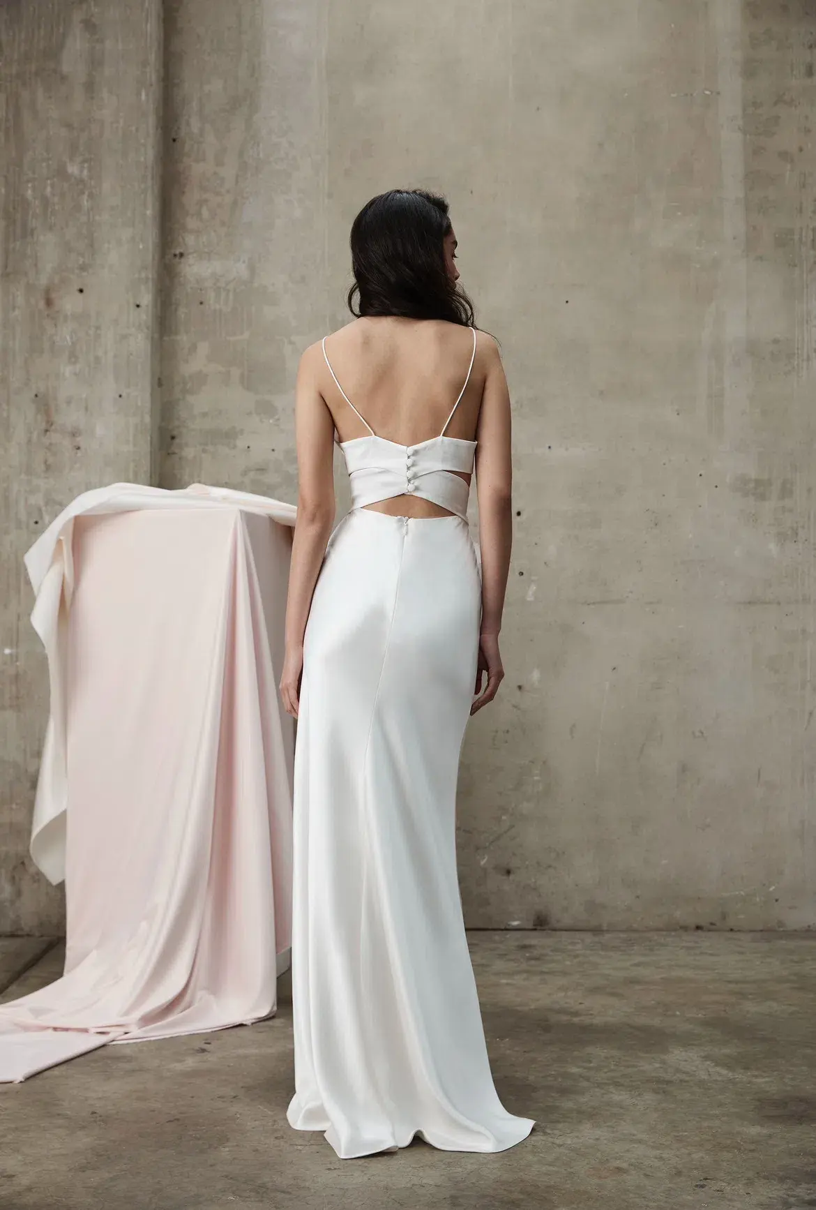 Prea James Bridal Tyler Gown (2 Piece Set) in Ivory Size 10 - Image 3