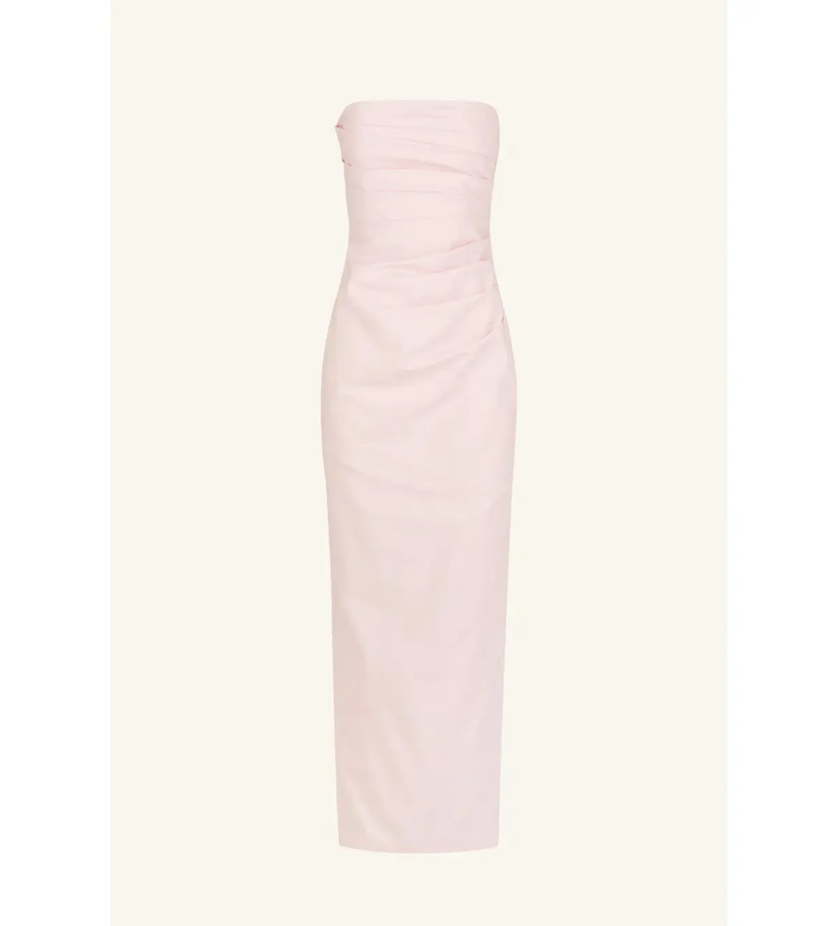 Shona Joy Lani Strapless Draped Maxi Dress Fairyfloss Size 10 - Image 5