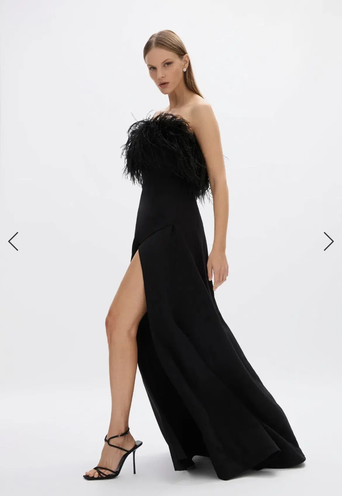 Rachel Gilbert Link Gown Black Size 12 - Image 2