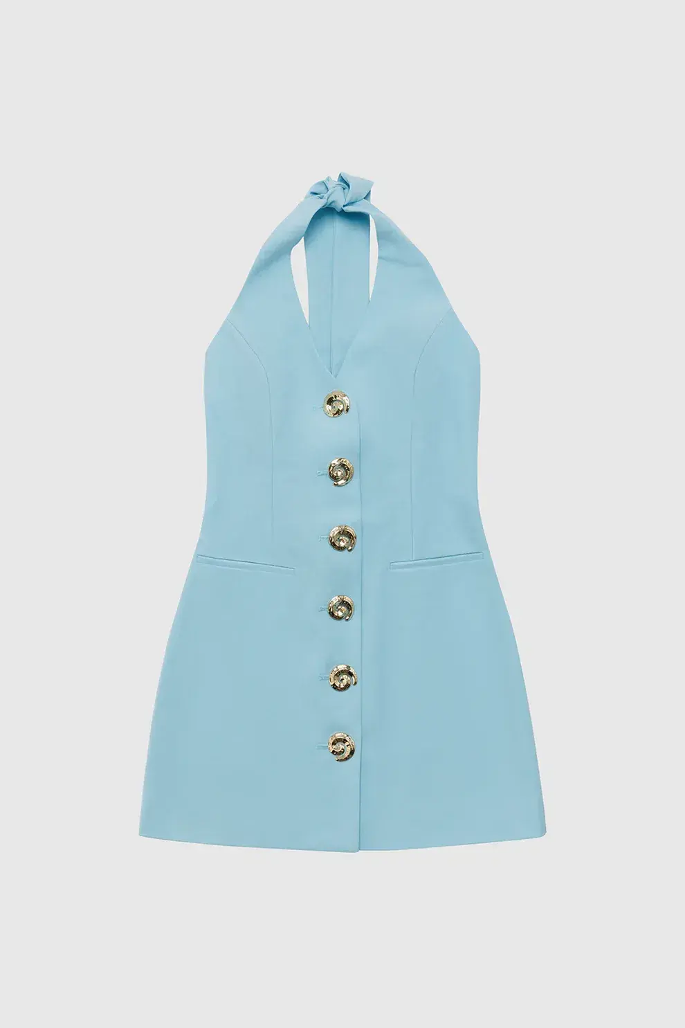 Wolf Gang Irida Vest Dress Sky Size S / AU 8 for rent on The Volte - main image