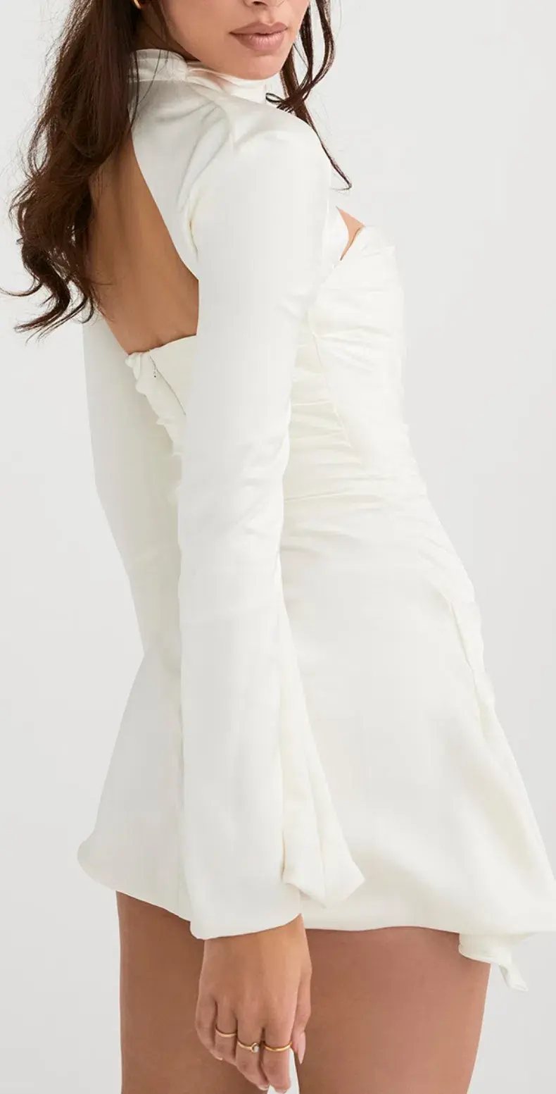 House of CB Toira White Size 6 - Image 3