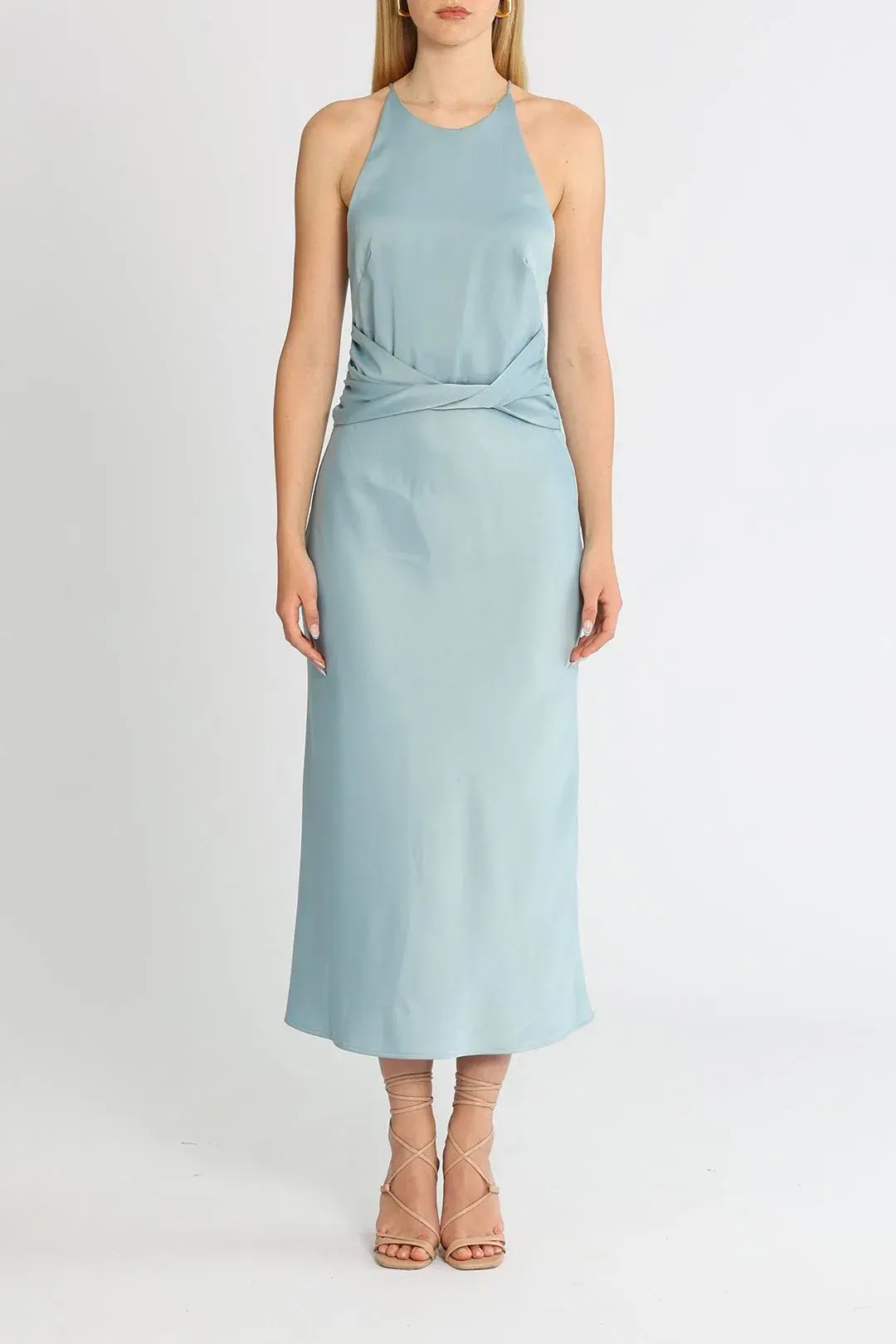 Pasduchas Beau twist Midi Dress AU 12 - Image 1