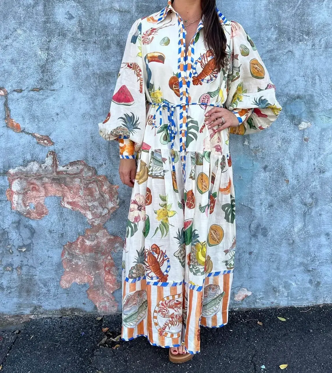 Alemais Theo ShirtDress Multi Size 10 - Image 3