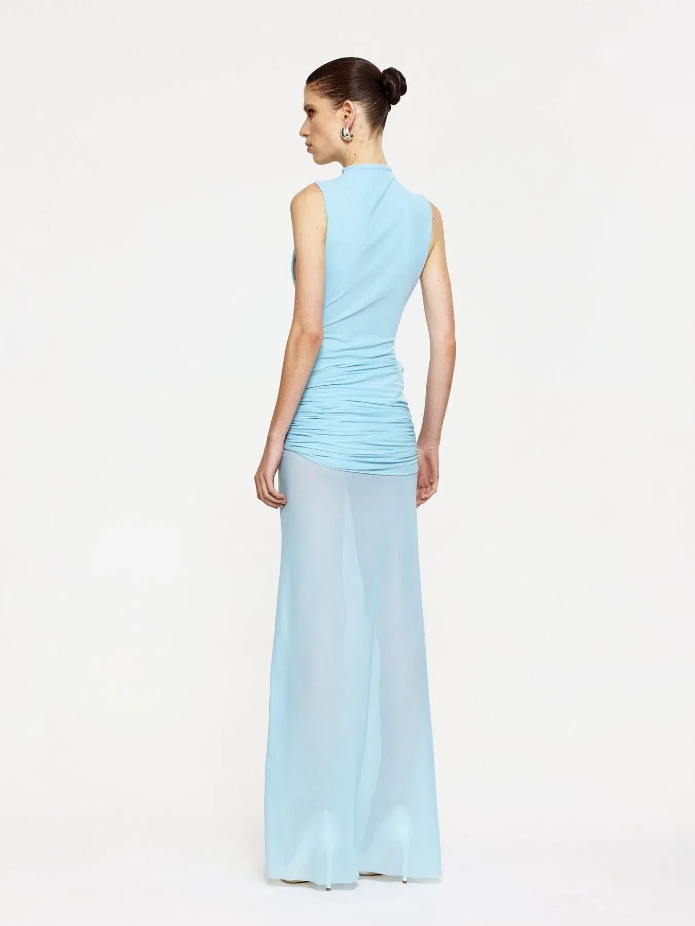 Effie Kats Roza Maxi Dress Blue Size 8 - Image 4