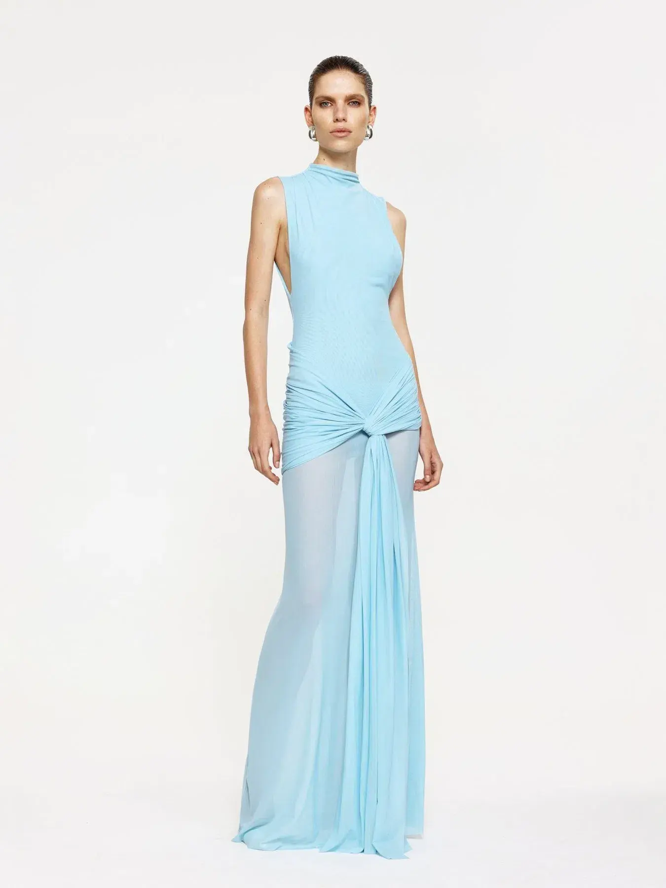 Effie Kats Roza Maxi Dress Blue Size 8 - Image 1