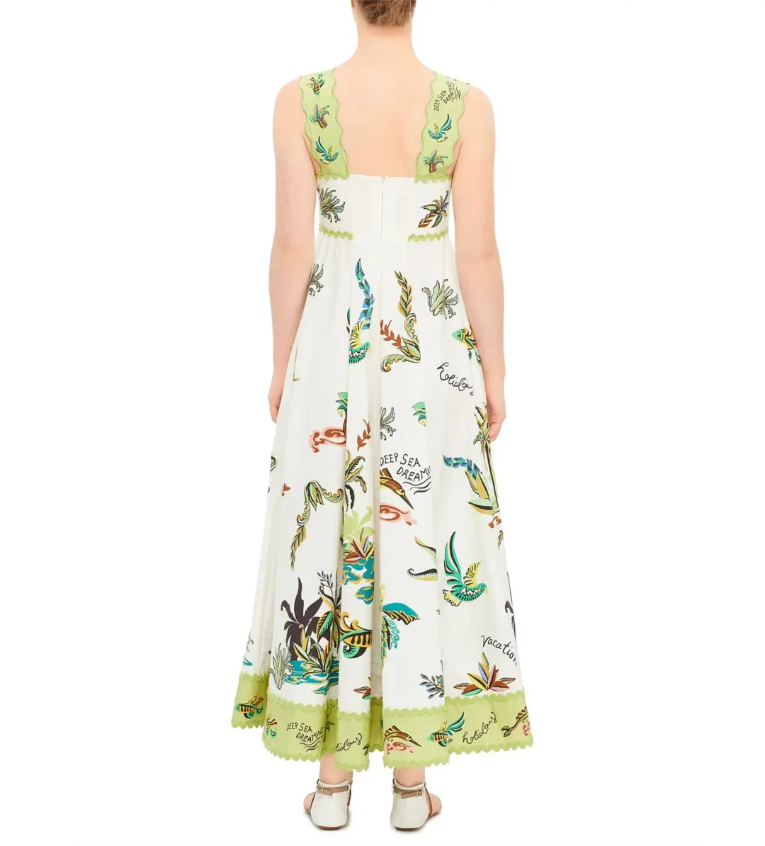 Alemais Day Dream Summer Dress Exclusive Print Size 12 for rent on The Volte - main image