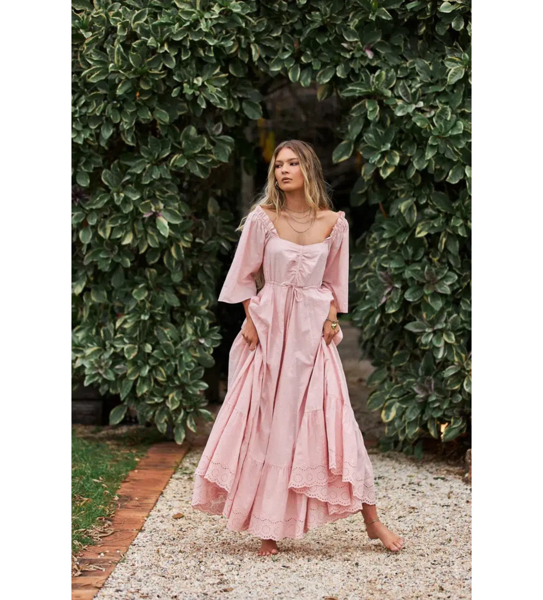 Coven & Co Starlight Gown Pink Size M / AU 12 - Image 1