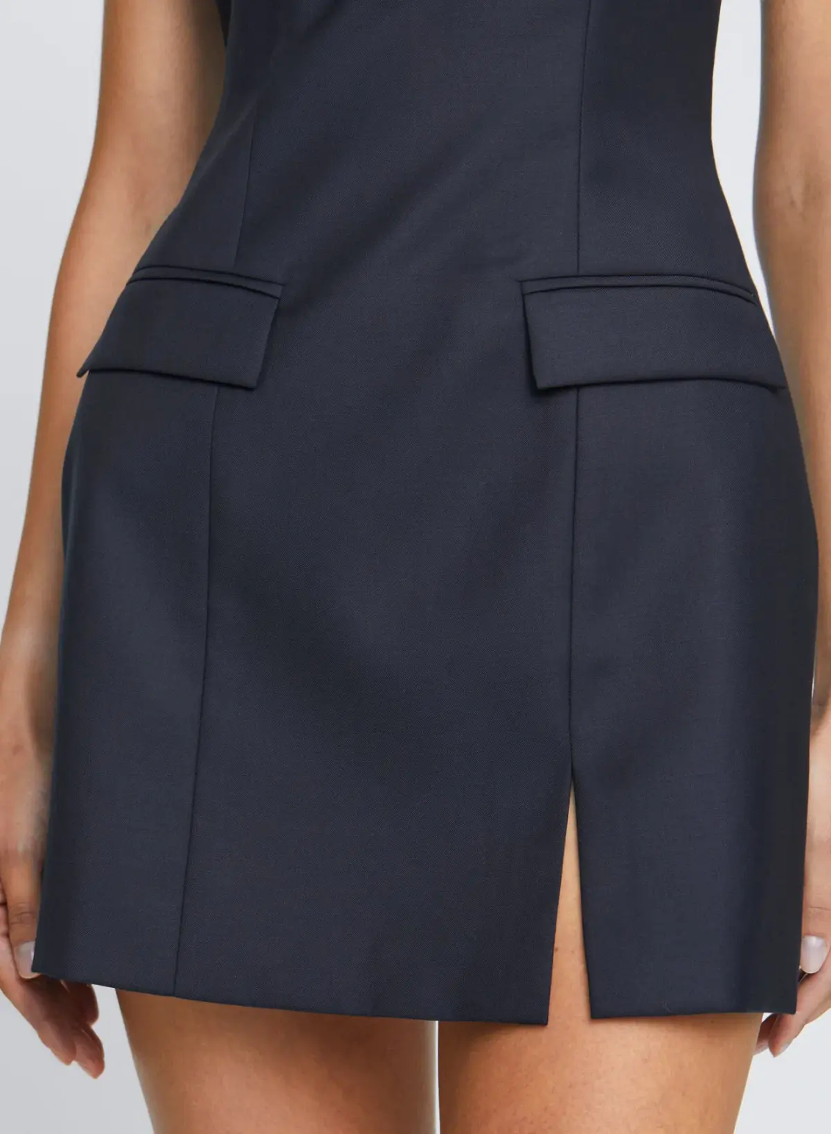 Anna Quan Hanna Mini Dress Black Size 8 - Image 3