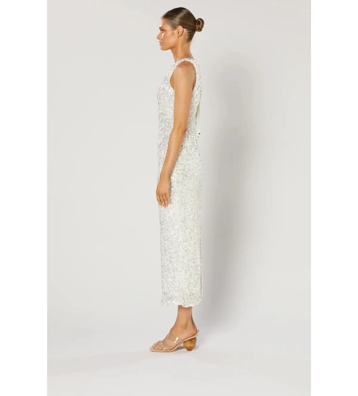 Winona Zeox Midi Dress White Size AU 6 - Image 4