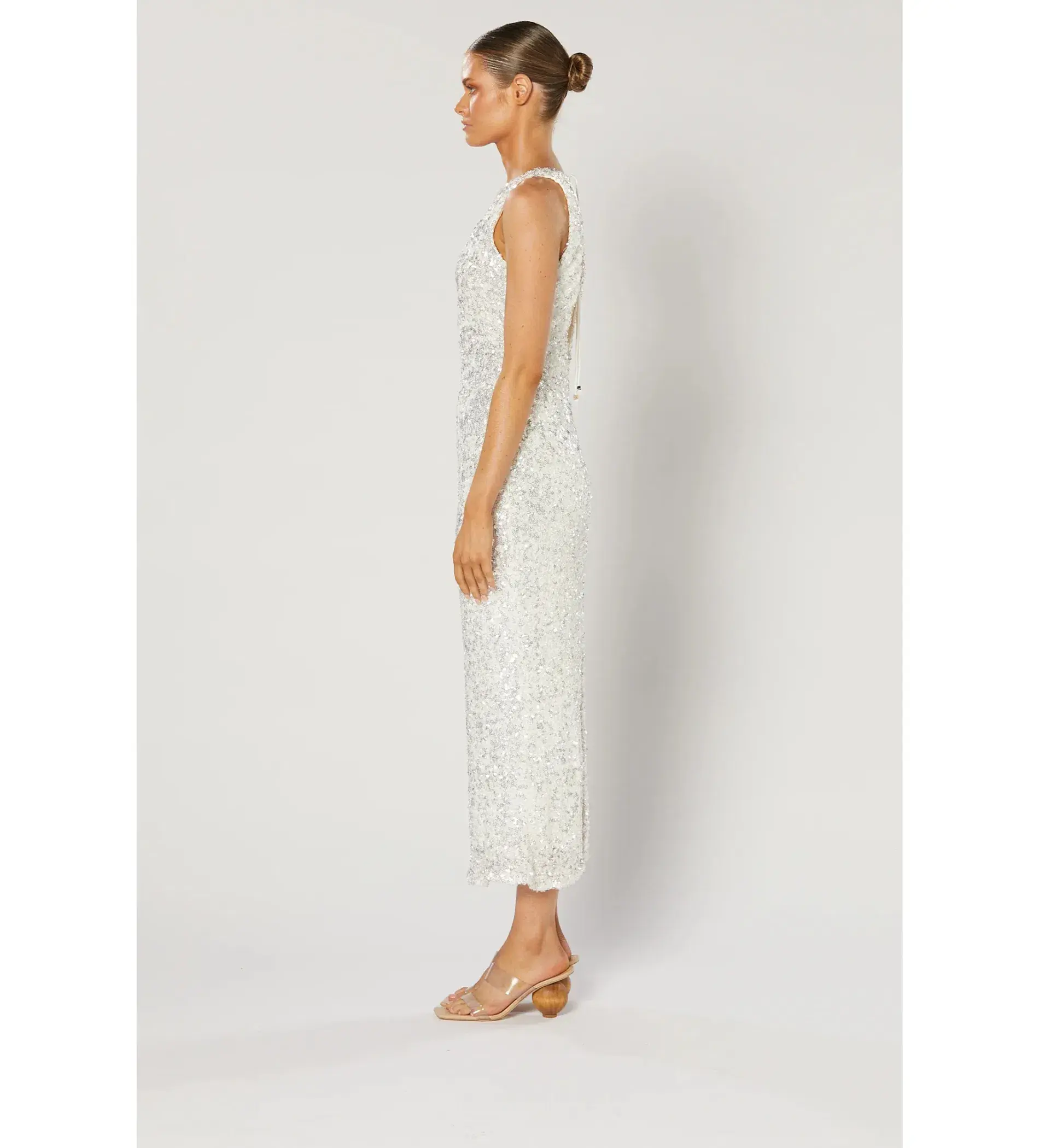 Winona Zeox Midi Dress White Size AU 6 - Image 4