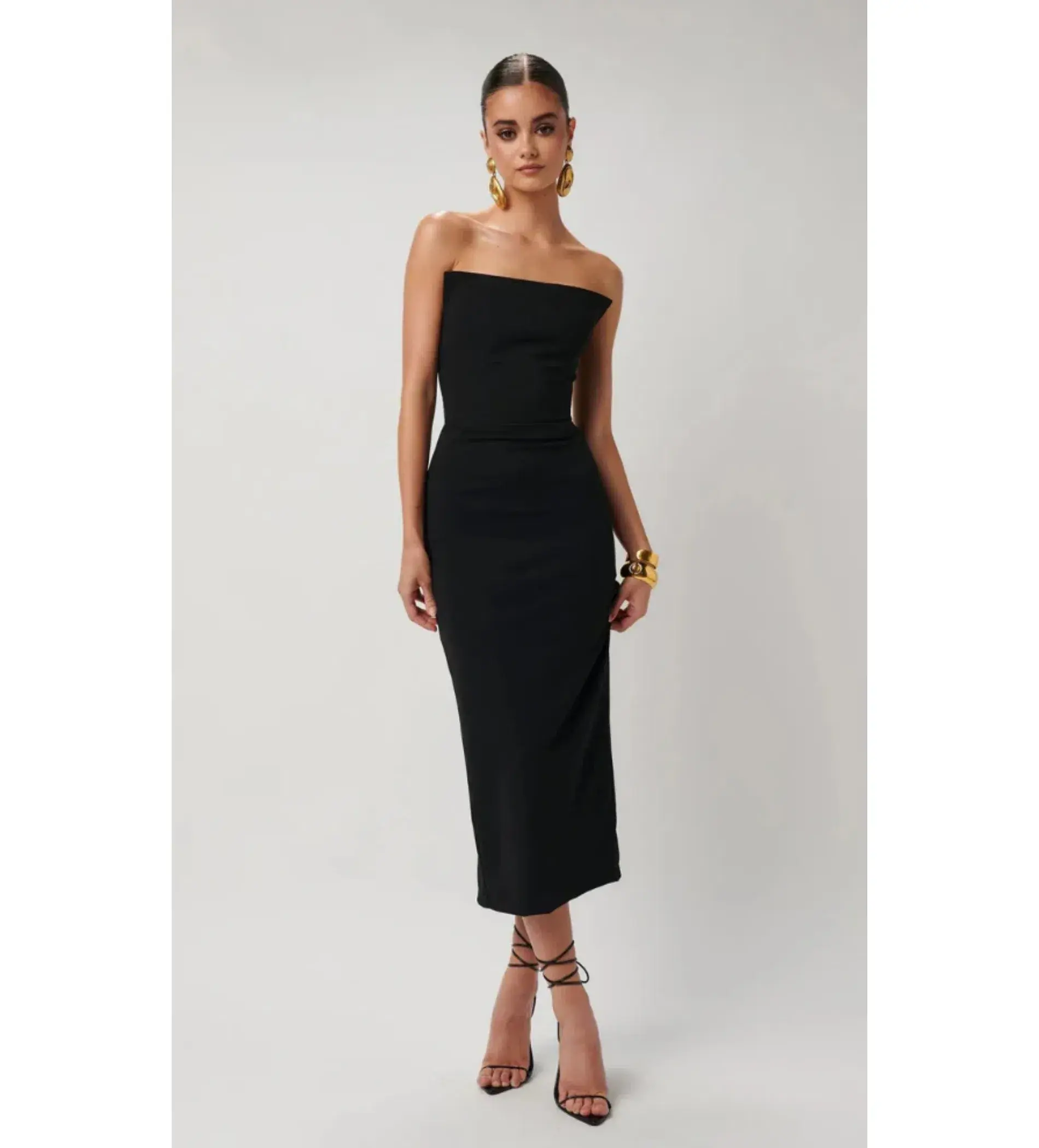 Effie Kats Danna Dress Black Size AU 10 - Image 1