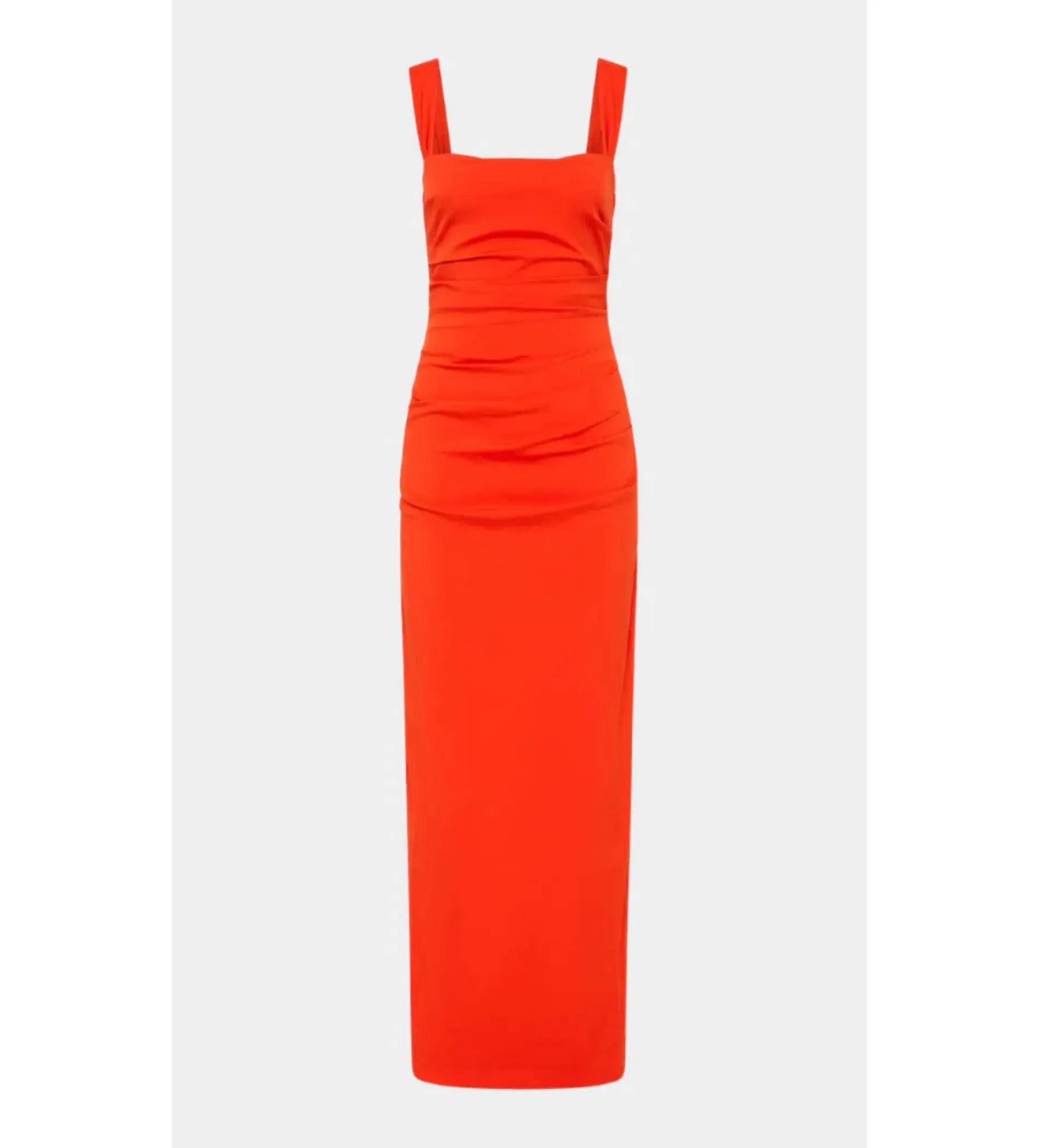 Sir the Label Dahlia Balconette Gown in Tangerine Red Size AU 10 - Image 4