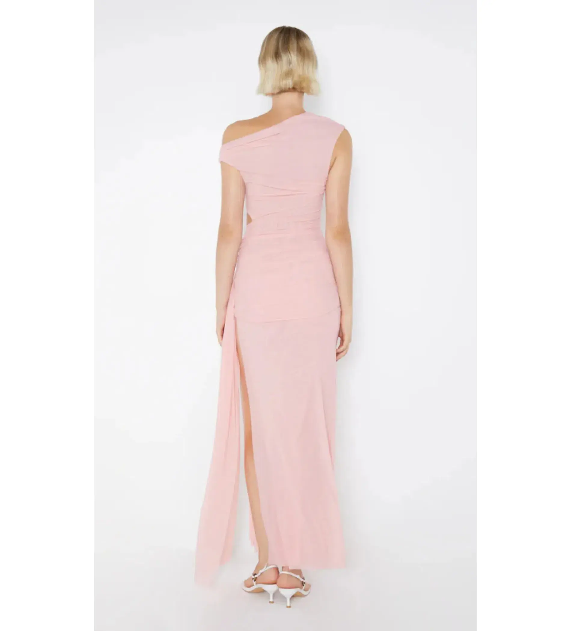 Bec & Bridge Victoria Asym Dress Dusty Pink Size AU 10 - Image 3