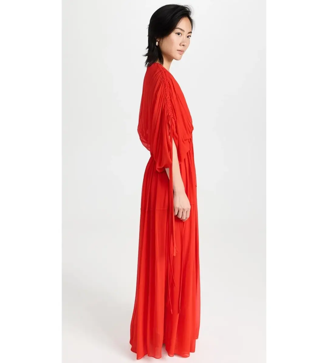 Lee Mathews Ines Dress Raspberry Size 10/M for rent on The Volte - main image