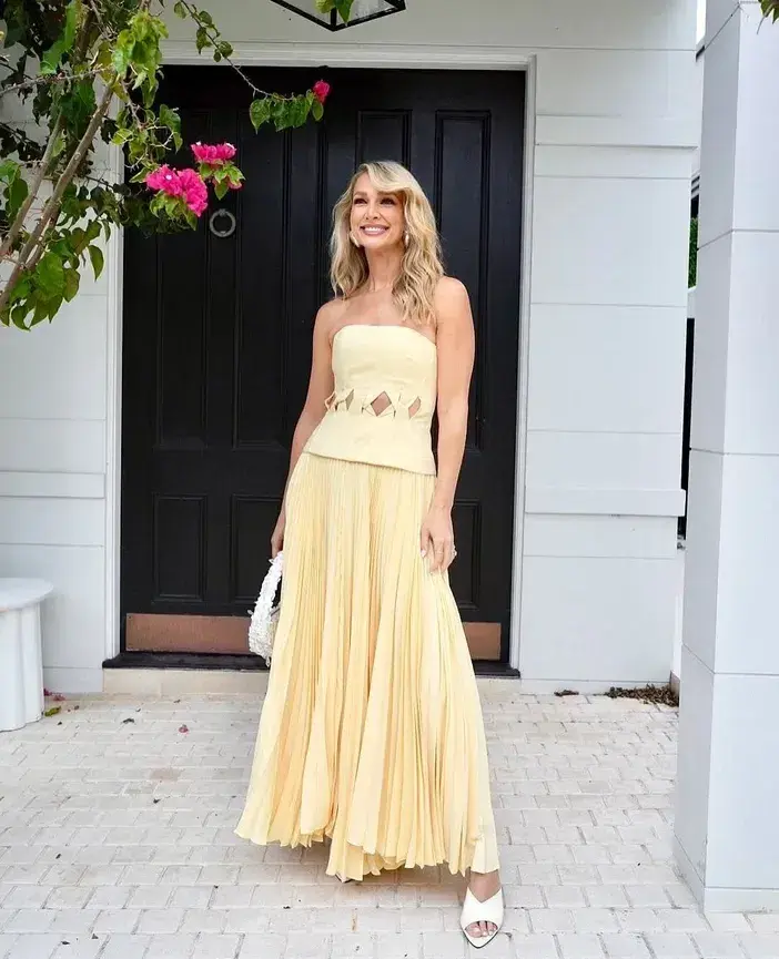 Acler Newbewick Maxi Dress in Lemon Sorbet Size AU 10 - Image 5