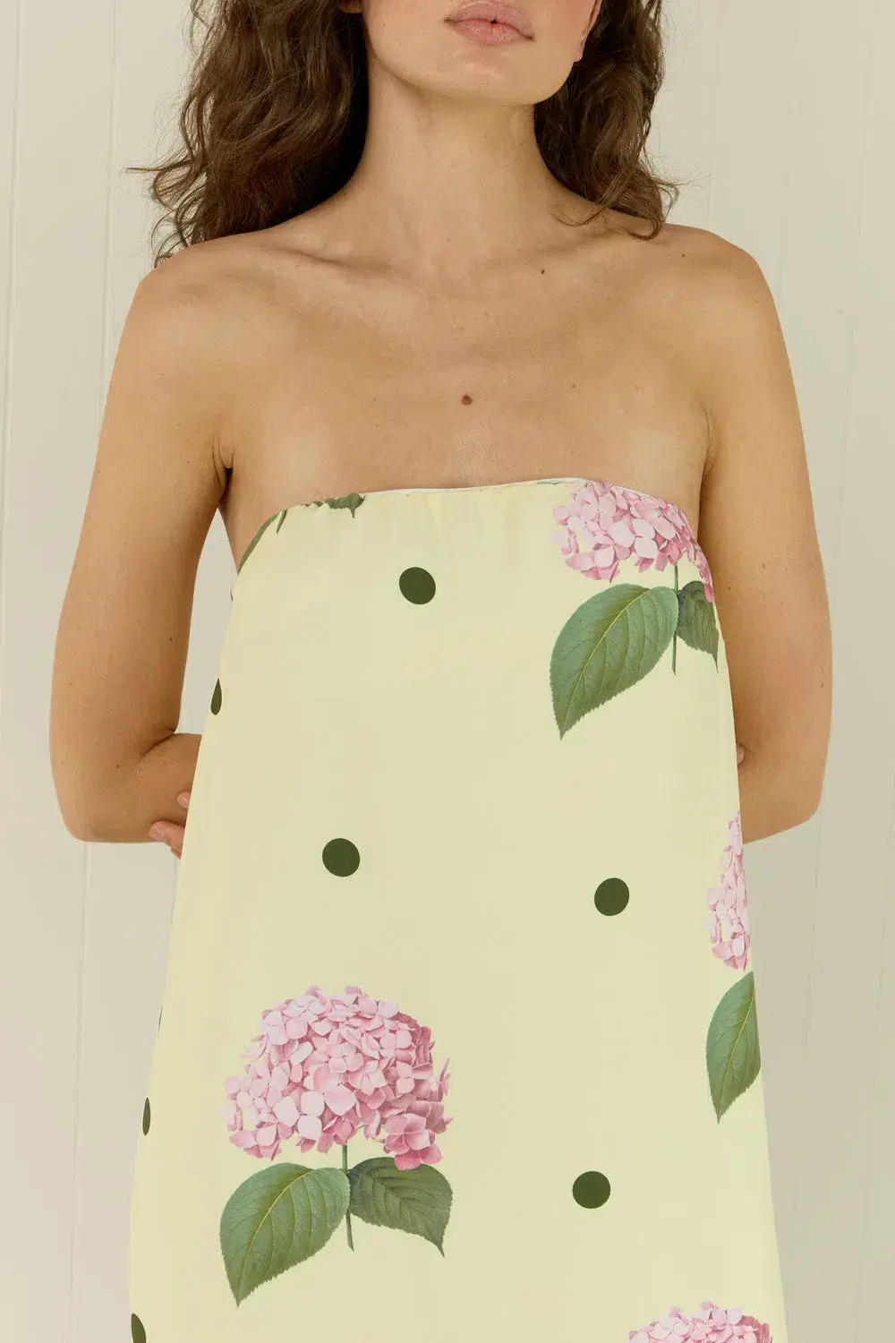 Palm Noosa Alessia Maxi Dress Portofino Polka Dot Print Size 14 for rent on The Volte - main image