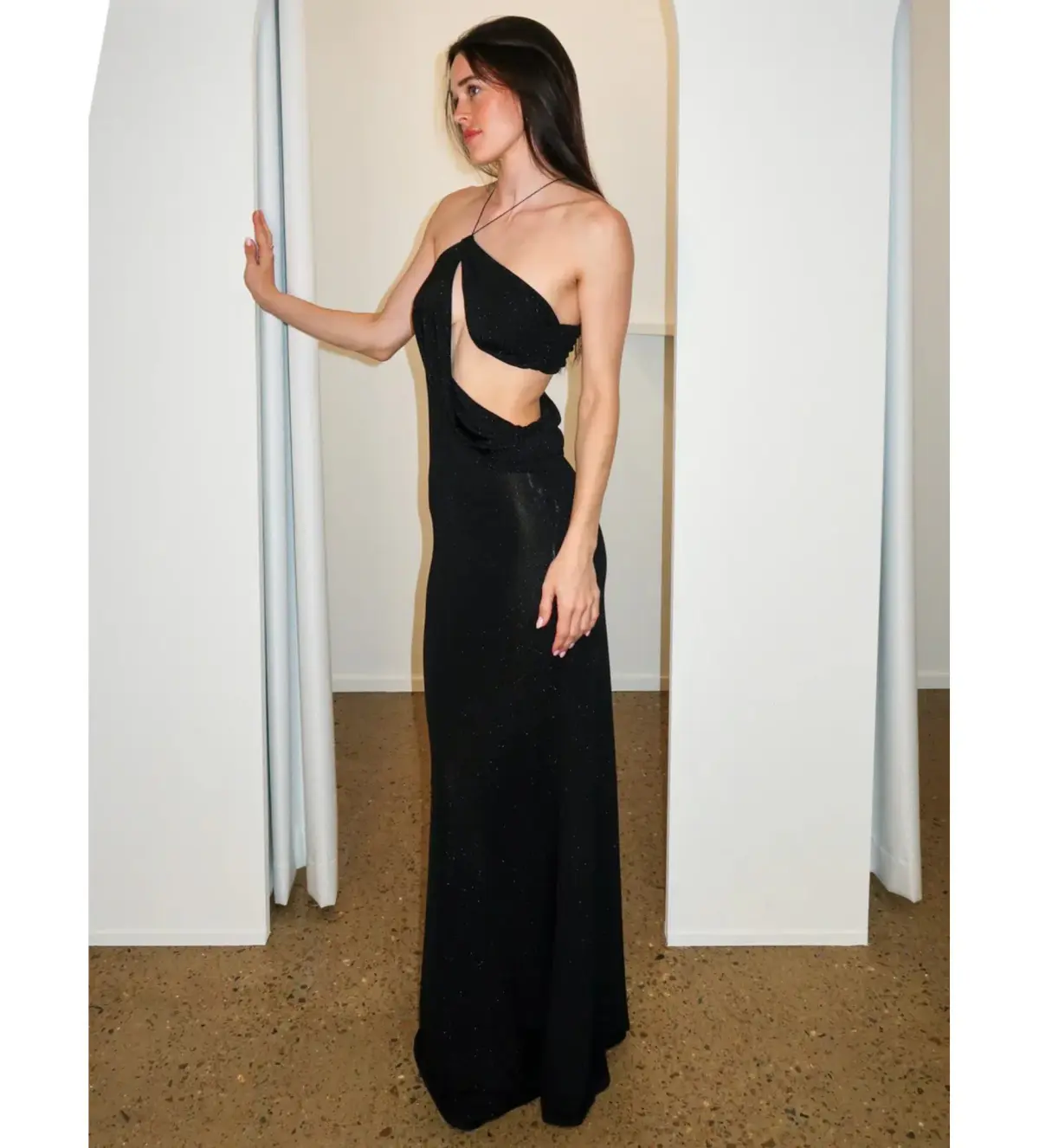 Natalie Rolt Elissa Maxi Dress Black Size 1/AU 8 - Image 2