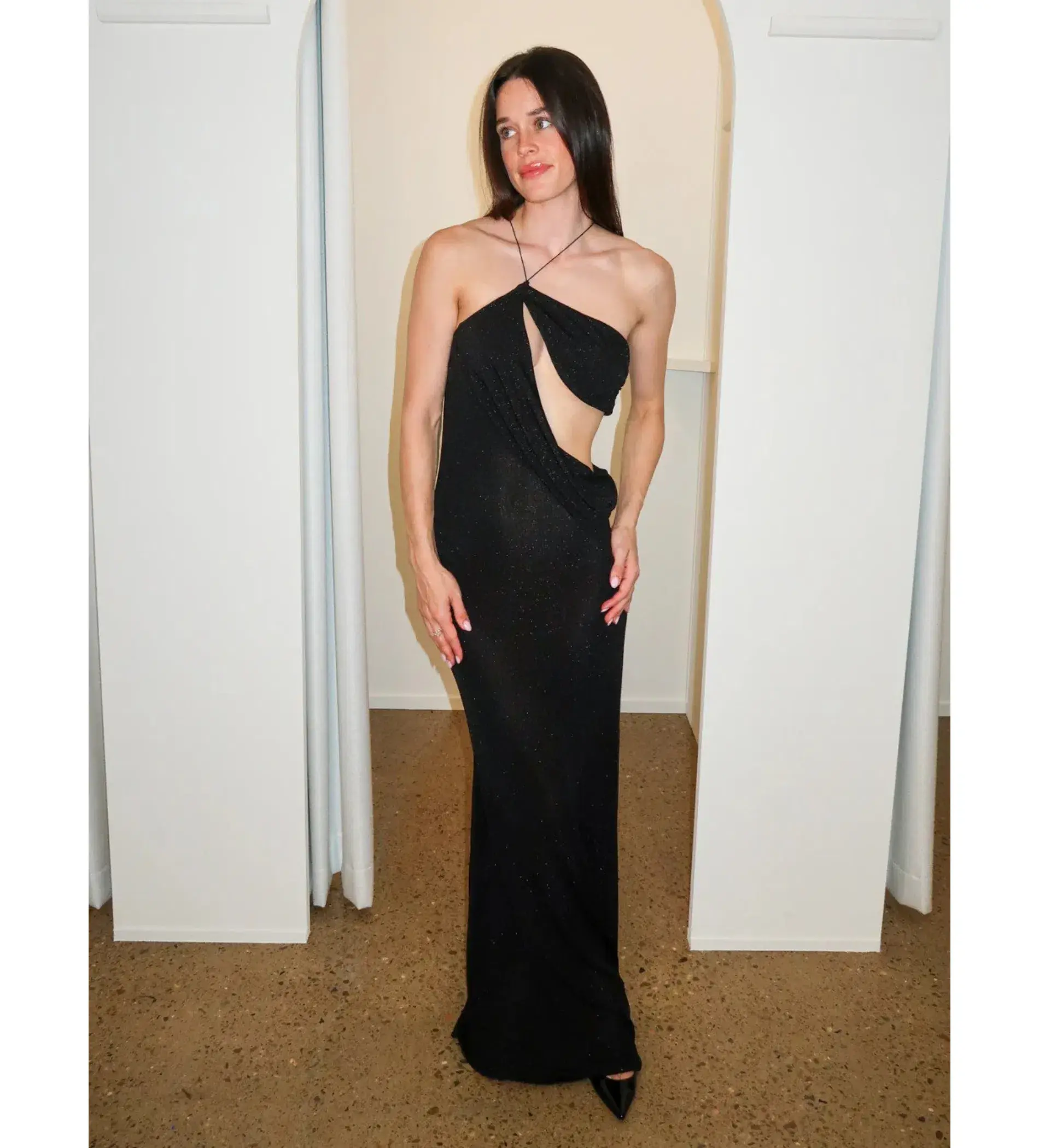 Natalie Rolt Elissa Maxi Dress Black Size 1/AU 8 - Image 1