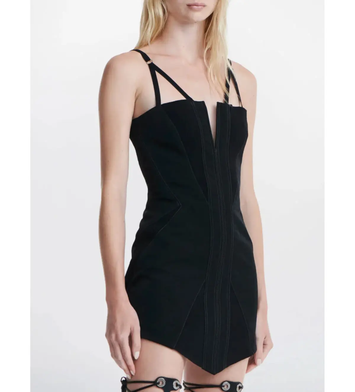 Dion Lee Fine Fork Mini Dress Size 8 - Image 4